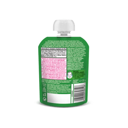 GERBER Organic kapsička jablko, banán, borůvka a ostružina 90 g
