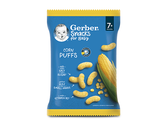 GERBER Snacks kukuřičné křupky 28 g