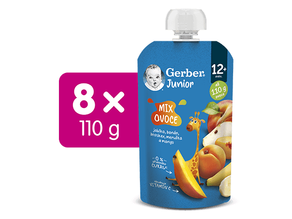 Gerber Junior kapsička Mix ovoce 110 g