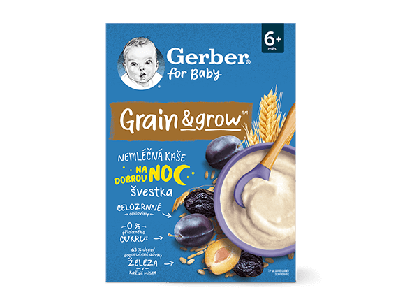 GERBER nemléčná kaše švestka 200 g