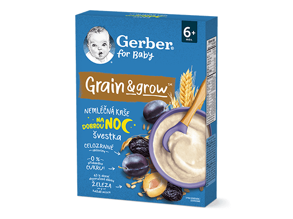 GERBER nemléčná kaše švestka 200 g
