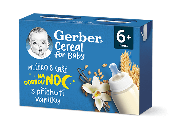 GERBER Cereal mlíčko s kaší vanilka