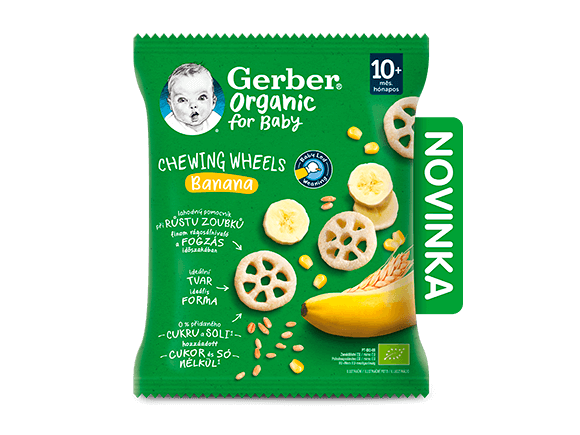 GERBER Organic chewing wheels 28 g