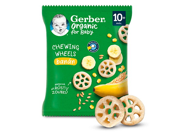 Gerber Organic chewing wheels