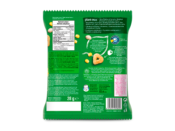 GERBER Organic křupavá srdíčka s mrkví 28 g