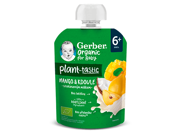 GERBER Organic kapsička mango a kdoule