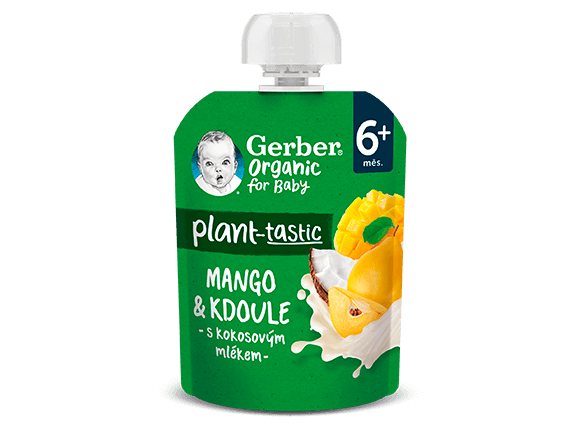 GERBER Organic kapsička mango a kdoule