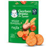GERBER Organic krekry s rajčaty 100 g