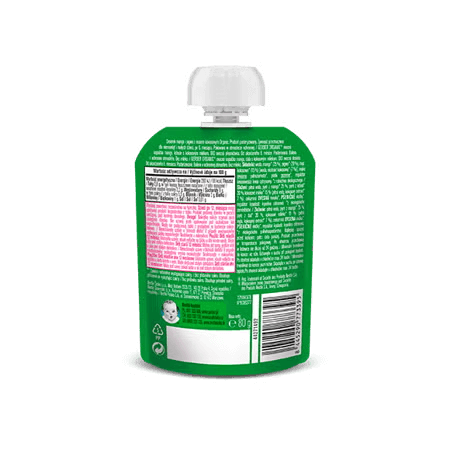 GERBER Organic ovocná kapsička mango a kdoule s kokosovým mlékem 80 g