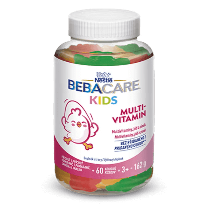 BEBACARE® KIDS GUMMIES MULTIVITAMIN, doplněk stravy, 162 g BEBACARE® KIDS GUMMIES MULTIVITAMIN, doplněk stravy, 162 g 