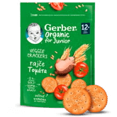 GERBER Organic krekry s rajčaty 100 g