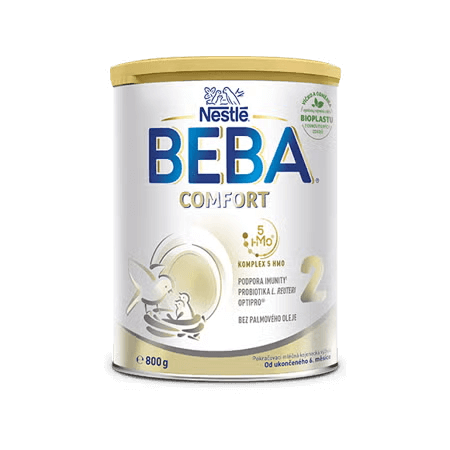 BEBA COMFORT 2, 5 HMO, pokračovací kojenecké mléko, 800 g