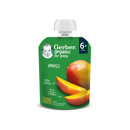 GERBER Organic kapsička mango 90 g