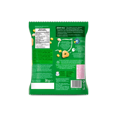 GERBER Organic křupavá srdíčka s mrkví 28 g