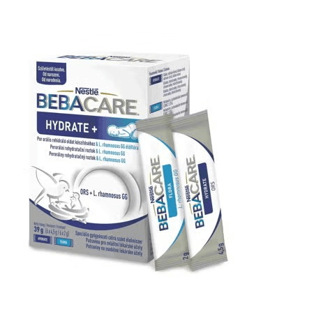 BEBACARE HYDRATE+ s probiotickými bakteriemi, 39 g