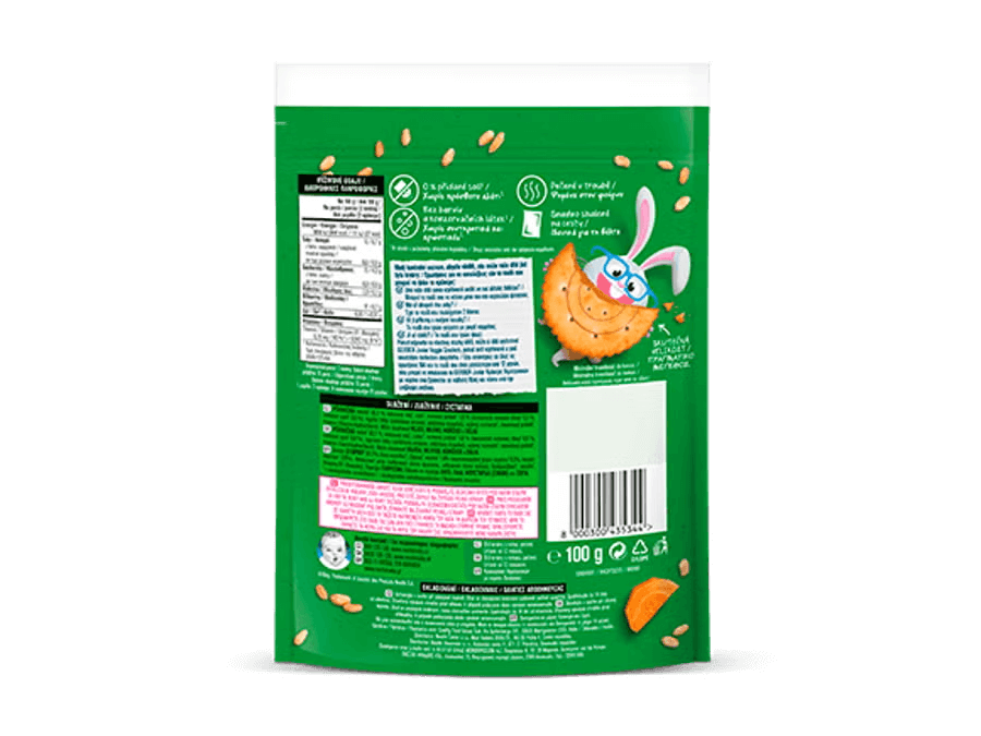 GERBER Organic krekry s mrkví 100 g