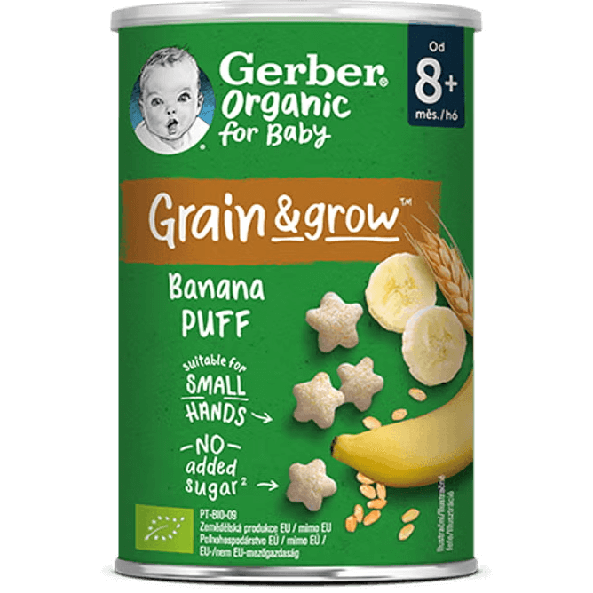 GERBER Organic křupky banánové 35 g