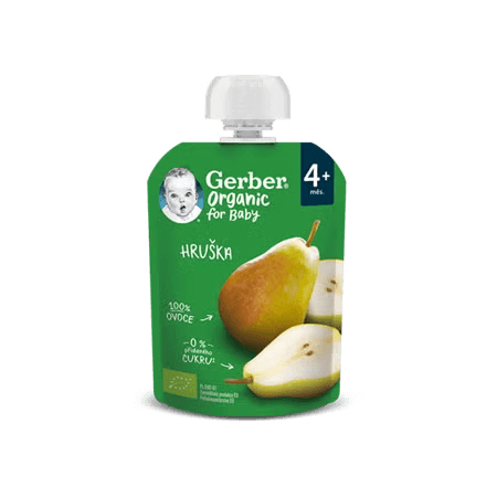 GERBER Organic kapsička hruška 90 g