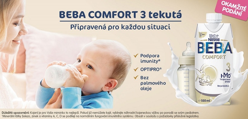 BEBA COMFORT 3 tekutá banner