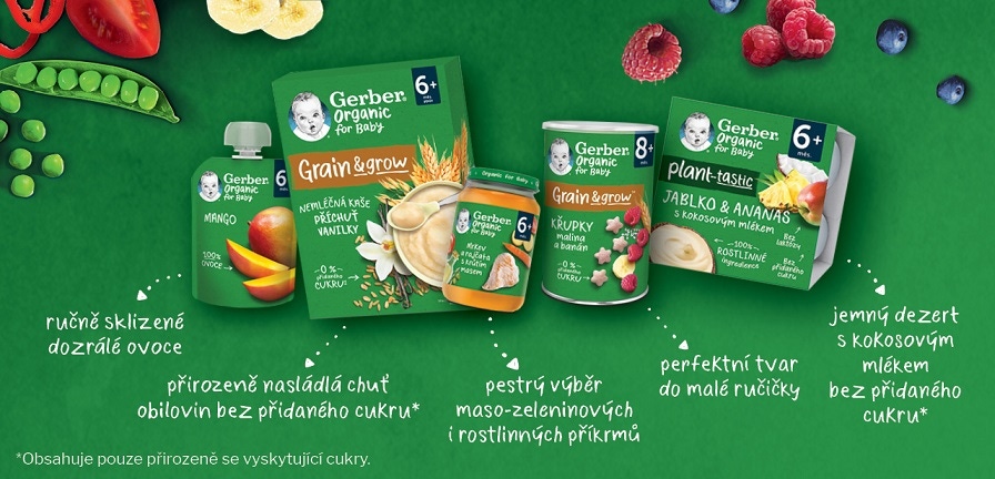 GERBER Organic portfolio