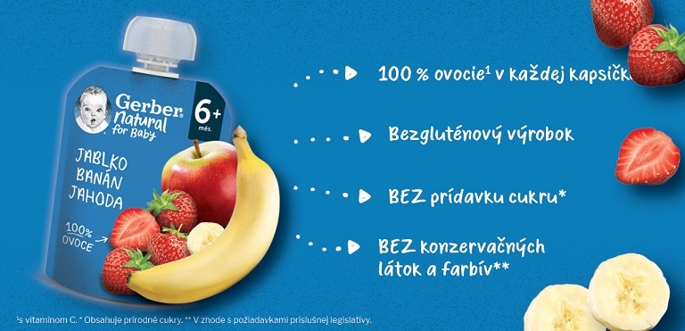 GERBER Natural kapsička benefity