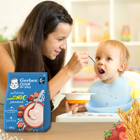 Lifestylová fotka_GERBER Cereal