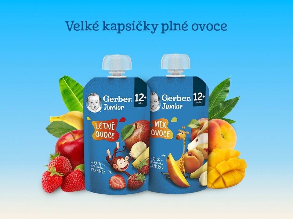 Gerber Junior kapsičky