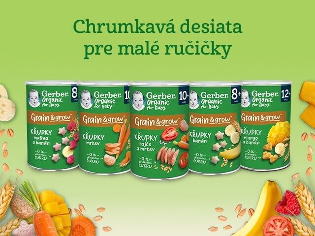 GERBER Organic chrumky