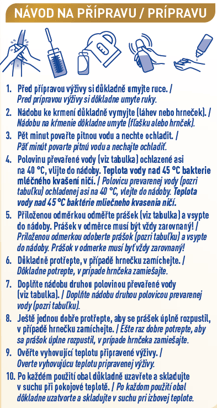 návod na přípravu