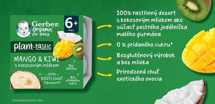 Banner_GERBER rostlinný dezert mango a kiwi