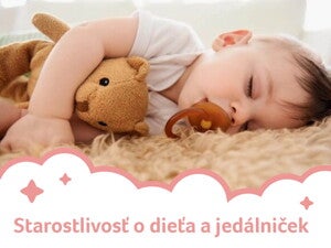 brozuka o peci o dite a jeho jedalnicek