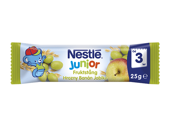 Nestlé ovocno-obilná tyčinka hrozny jablko_T597