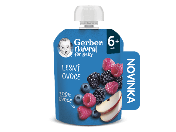 GERBER Natural kapsička lesní ovoce_novinka