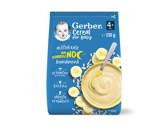 GERBER Cereal mléčná kaše_T1