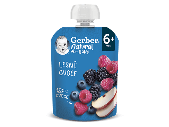 GERBER Natural kapsička lesní ovoce