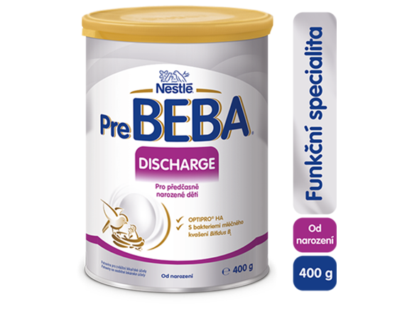 preBEBA Discharge flash_funkční specialita