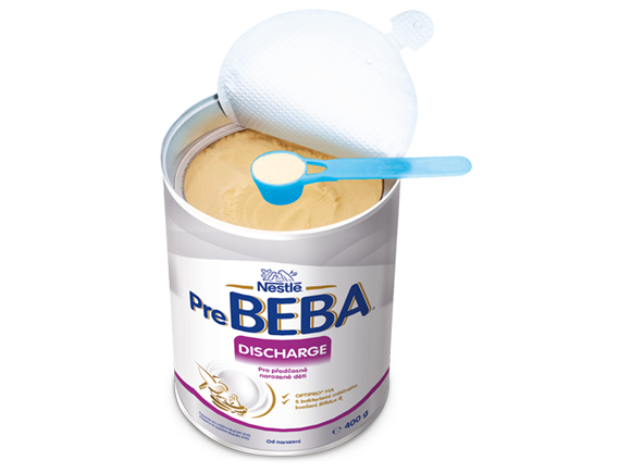 preBEBA Discharge otevřené balení