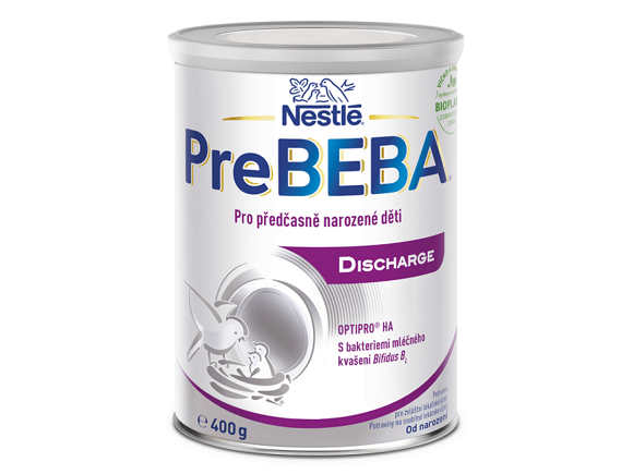 preBEBA Discharge přední pohled