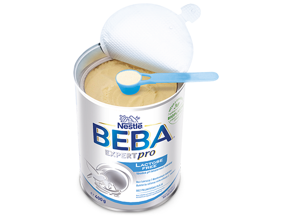 BEBA EXPERTpro Lactose Free otevřené balení