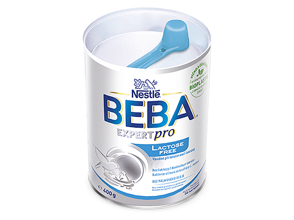BEBA EXPERTpro Lactose Free odměrka pod víčkem