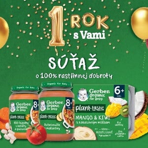GERBER súťaž GERBER súťaž