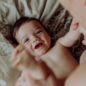 Baby development in the 4th month