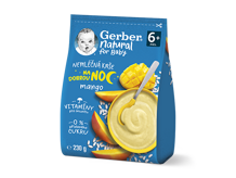 GERBER Natural nemléčná kaše mango