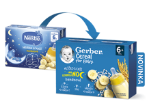GERBER Cereal mlíčko s kaší banánové