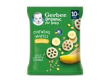 GERBER Organic chewing wheels 28 g