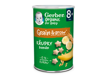 GERBER Organic křupky banán 35 g