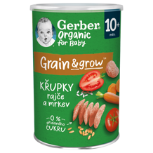 Gerber křupky rajče a mrkev