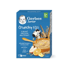GERBER Junior nemléčná kaše ovocná s křupavými kousky 200 g