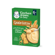 GERBER Organic nemléčná kaše s příchutí sušenky 200 g