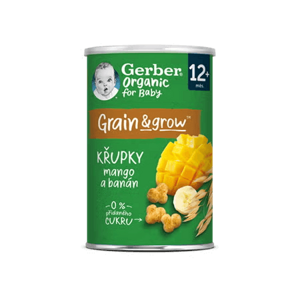 GERBER Organic křupky arašídové 35 g